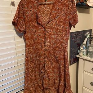 An Ivory Love dress that is low & high